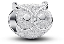 PANDORA Textured owl 794525C00 Charm Anhänger