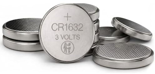 OBD 10 x CR1632 Lithium Coin Cell Batteries 3V Button Cell Battery Pack Long Lasting Replacement Batteries for Car Key Fobs Watches Calculators Toys Remote Controls Electronic Devices