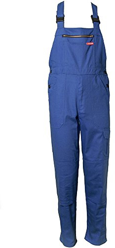 Planam 0171054 BW 290 Cargo-Latzhose, Kornblau, Größe 54