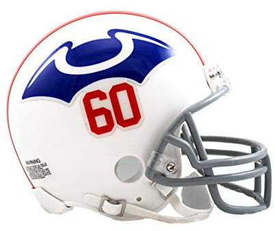 Riddell VSR4 Mini Football Helm - New England Patriots 1960