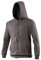 Awdis Zoodie Men's Hooded Sweatshirt, Steel Grey, L