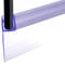 VeeBath Bath Shower Screen Door Seal Strip, Leak Proof, Shower Door Seal Replacement for 4-6mm Glass Door Up to 15mm Gap (D Type)…