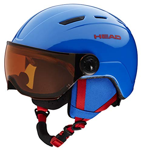 Head Jungen Mojo Visor Skihelm Snowboard Helm Blau XXS
