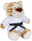 Kwon Plüschtiger Joe Plüschtier Tiger Teddy Bär Karate Kampfsport Maskottchen Kickboxen Geschenk