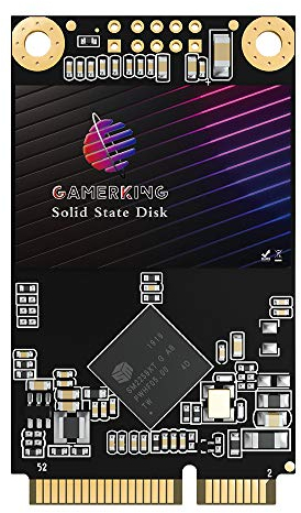 GamerKing SSD Msata 256GB internes Solid State Drive für Desktop-Laptops SATA III 6 Gb/s 1TB 512gb 128gb 64gb Hochleistungs Festplatte (256GB, MSATA)
