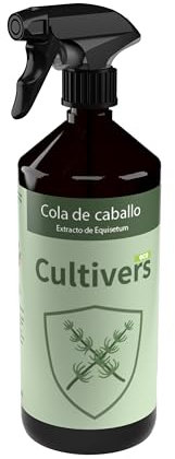 Cultivers Fongicide à la queue de cheval biologique de 1 l. Produit prêt à l'emploi. Anti-champignons. Extrait d'Equisentum Arvense. Préventif et curatif des maladies fongiques