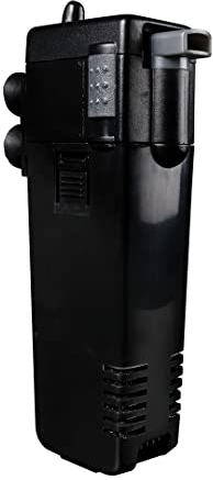 Aqua Della, Potente Filtro Interno per acquari, Filtro con 50-80L Portata Regolabile, direzione di circolazione Regolabile, filtrazione, diffusore Separato per Alimentazione di Ossigeno