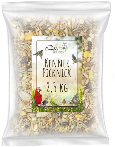 Kenner-Picknick, ganzjähriges Vogelfutter mit Insekten 2,5 kg