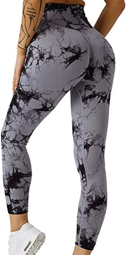 Neteson Leggings Deportivos Mujer Push Up Cintura Alta Mallas Scrunch Butt | Sin Costuras Opaco Pantalones Gym Yoga Fitness Jogging Entrenamiento