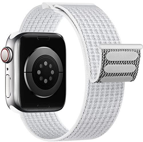 Yoohoo Nylon Straps Compatible with Apple Watch Straps 38mm 40mm 41mm 42mm(Series 10) Women Men,Upgraded Soft Nylon Strap Replacement Watch Bands for iWatch Series 10 9 8 7 6 5 4 3 2 1 SE