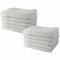 TODAY Lot de 10 Serviettes de Toilette 50x90 cm 100% Coton - Craie