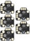 5 Stück Controller Analog Stick Drift Fix Mod Joystick Modul 3D Analog Joystick Drift Reparaturbrett Kompatibel mit PS4 Kompatibel mit PS5 Kompatibel mit Xbox ONE Schwarz