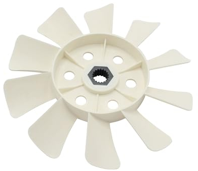 SECURA Lüfterrad Lüfter Rad kompatibel mit Tuff Torq 1A646083050 Getriebe Hydrostat Rasentraktor