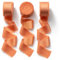 CHUQING Schleifenband Hochzeit Geschenkband Breit 25 mm X 6,4 m Satinband Terracotta Seidenband Dekoband für Geschenkverpackungen