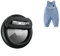Dingfeiyu Versteckte Airtag Hülle Kinder, GPS-Tracker Case Cover Airtag-Halterung Schutzhülle für Kinder, Senioren, Haustiere, Kleidung, Rucksack, Gepäck (schwarz)