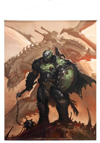 DOOM: The Dark Ages Canvas Poster Concept Art