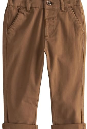 NEXT Jungen Chinohose mit Stretch Ginger Tan 86-92