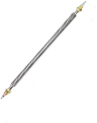 220v 300w/400w Straight Tubular Finned Heater Electric Oven Heater Hot Air Heating Element(400w 400mm)