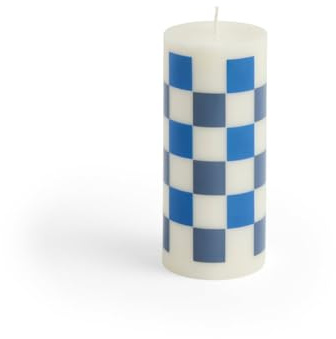 HAY - Column Kerze S, off-white/blue
