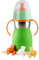 Kid Basix Gourde - Sippy 2 en Inox avec Silicone - Vert - 330 ml