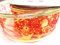 CaPiSo 20m Weihnachtsband Draht Schleifenband Geschenkband mit Sternen Glitzer Adventskranz Dekoartion Advent Weihnachten (25mm Kleine Sterne Rot)