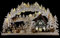 Ratags 3D-Schwibbogen groß, Dörflein