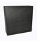 eastwest pflanzkübel Raumteiler für Rollen L100x B40x H100cm aus Fiberglas in schwarz-anthrazit