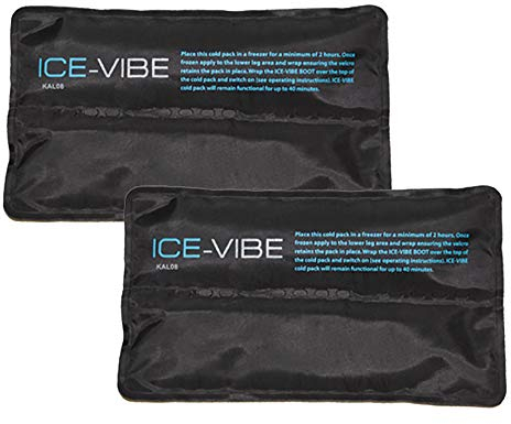 Horseware Cold Packs für Ice Vibe Hock - Black/Aqua