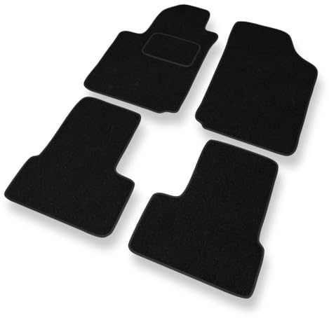 Mossa Fußmatten passend für Citroen C3 I Hatchback 2002-2009 4Stk schwarz S