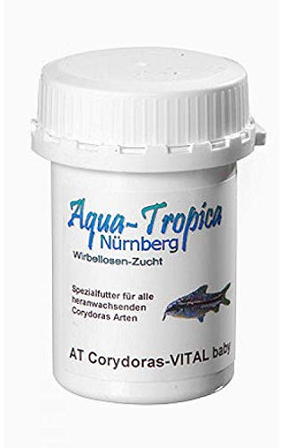 Wildlife Wild Cory Baby (Ehemelas Aqua-Tropica Corydoras-VITAL Baby) - Zucht- und Aufzuchtfutter für heranwachsende Panzerwelse - 40g