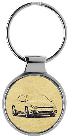 KIESENBERG Schlüsselanhänger Geschenke für Scirocco III Modellpflege Fan A-5016