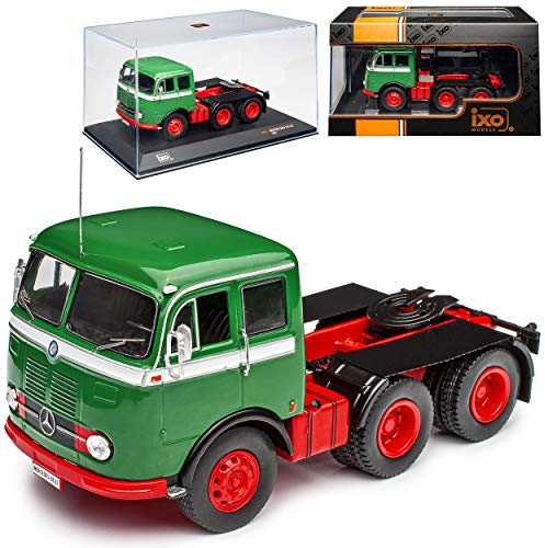 Mercedes-Benz LPS 333 Grün Rot LKW Truck 1960 1/43 Ixo Modell Auto