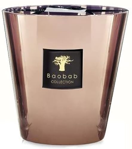 Baobab Duftkerze Les Exclusives Cyprium Max 16 mit der Duftnote Jasmin-Moschus, Brenndauer: 150 Stunden, Höhe: 16cm, MAX16CYP