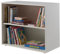 ULUYYUC Büroregal Wohnzimmer Möbel Living Room Bookcases Regal Küche - Bücherregal Pino 2 Fächer Holz Weiß für Schlafzimmer Arbeitszimmer Bibliothek Wohnbereich