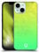 Head Case Designs Yellow Green Neon Rain Ombre Hard Back Case Compatible With Apple iPhone 13 Mini