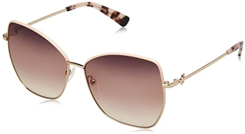 LONGCHAMP LO156SL, Occhiali Donna, ROSE GOLD / BROWN PEACH, 60