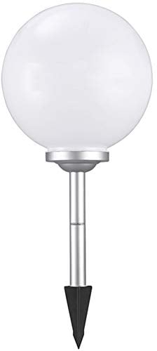 Solar-Kugel-Dekoleuchte OLA 30cm, Garten Dekokugel mit Erdspieß Boden-Wege-Deko-Lampe (DRM. 30cm)