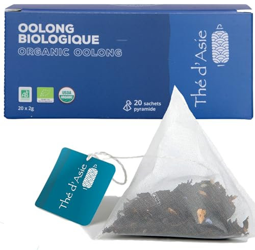 Khla - Organic Blue Oolong Tea - 20 Bolsitas Pyramid tea bags