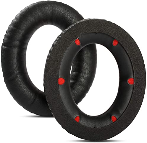 Professionelle Ersatz-Ohrpolster, kompatibel mit HyperX Cloud Revolver S Cloud Revolver Gaming Headset Ohrpolster mit weicherem Protein-Leder/Memory-Schaum