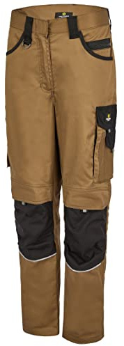 Hans Schäfer Workwear HSW Professional – Lange Arbeitshose für Damen – Modische und leichte Bundhose mit Knietaschen, strapazierbar und qualitativ