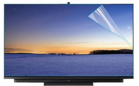 Protector De Pantalla De TV Mate De 50 Pulgadas Película Antideslumbrante, Fuera De La Luz Azul Aliviar La Fatiga Ocular, Anti-arañazos para LCD, LED, OLED y QLED 4K HDTV - 50 Inch 1095*616mm