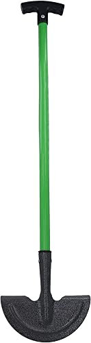 U.saf Heavy Duty Lawn Edger, Metal Garden Wdging Tool, Green Lawn Edging Knife, Outdoor Lightweight Garden Tool