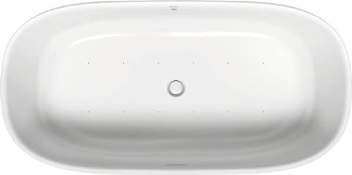 Duravit Whirlwanne Zencha 180x90cm, 2 RS, freistehend, weiß