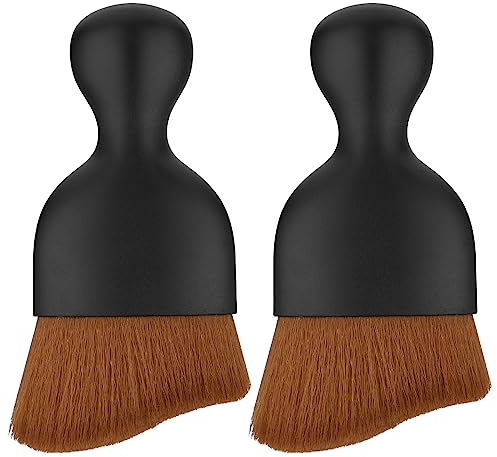 Cobee Car Interior Cleaning Soft Brush - No Scratch, 2 Pack Car Cleaning Brushes Duster with Soft Bristles Dashboard Air Outlet Gap Dust Removal Brushes for Automotive Air Conditioner Vents(Style-C)