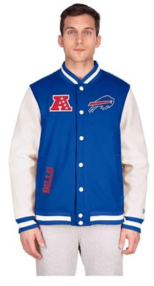 New Era Buffalo Bills NFL 2023 Sideline Light Royal White Jacke - M