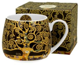 DUO ART GALLERY Fassbecher 430 ml TREE OF LIFE New Bone China Porzellan