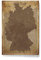 CANVASCALE Canvas Deutschlandkarte mit Pinnwand Kork zum Pinnen der Reiseziele - Wanddeko für Jeden Raum - Hochwertige Leinwand Bilder mit Deutschlandkarte (70x50 cm, Muster 1)