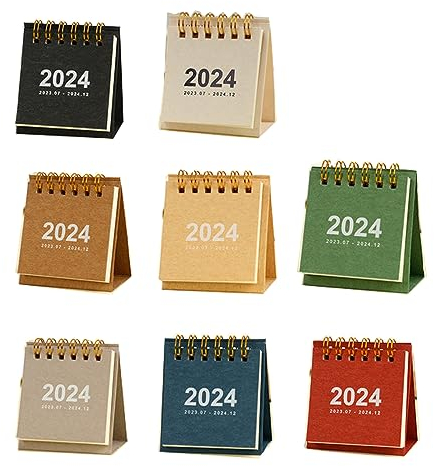 Kalender 2024 07/2023 bis 12/2024 Stehpult Monatskalender Planer für Schüler Lehrer Tägliche Monatsplanung 2024 Kalender Planer Klein 2024 Kalender Planer Hardcover 2024 Kalender Planer