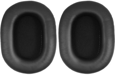Niukeke Sony MDR-7506 Ersatz-Ohrpolster, Kopfhörer-Ersatzpolster, auch passend für MDR-V6 MDR-CD900ST, Ohrpolster mit weichem Leder, Memory-Schaum