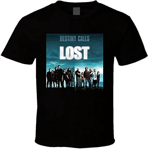 Lost Tv Show New Season T Shirt T-Shirt Black 3XL